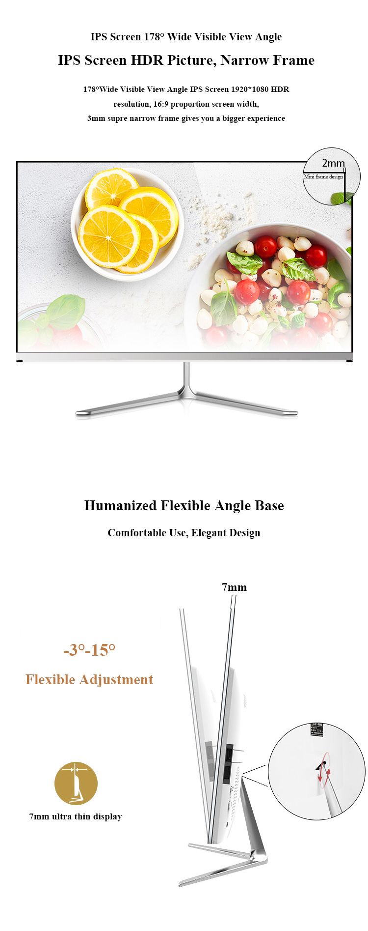 23.6inch Curved Screen Gaming Laptop with Windows 10 Operating System and Core Graphics