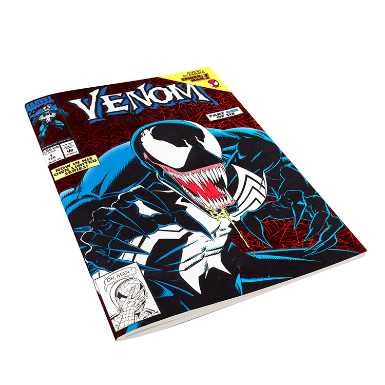 Glossy C2S Art paper Soft Cover Book Printing , 168x260MM Adult Comic Book Printing
