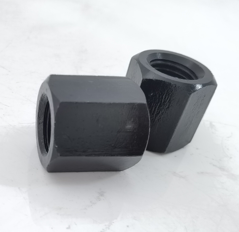 DIN6330 Galvanized Zinc Flake Coated Hexagon Nuts With A Height Of 1.5d