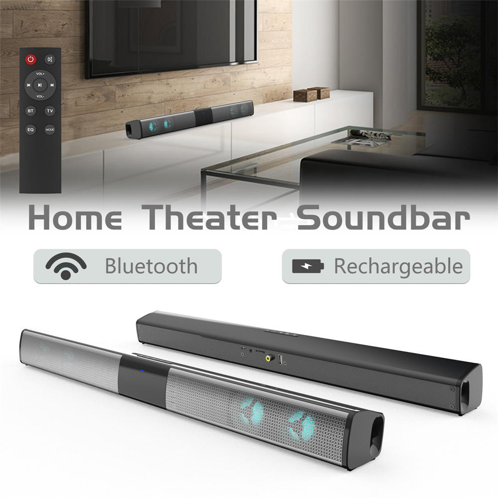 FM Radio Portable Bluetooth Soundbar