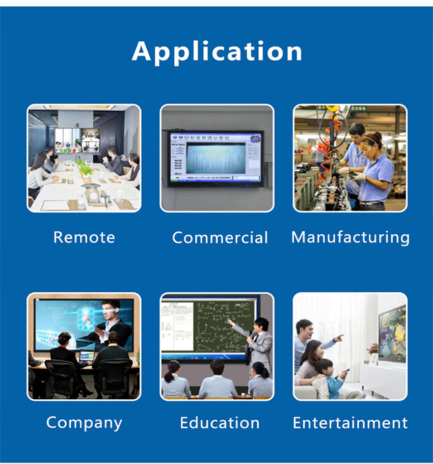 80/86/90/100/110/135'' LCD Digital Signage Portable Infrared Android 4K Touch Screen Digital Smart TV