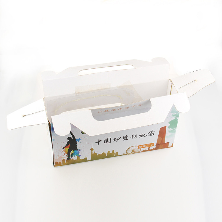 CMYK Color Square Recycled Paper Gift Packaging Boxes QS Approval For Melon Seed