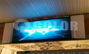 Metal Airport Full Color P8mm SMD Indoor LED Screens 1024mm * 768mm