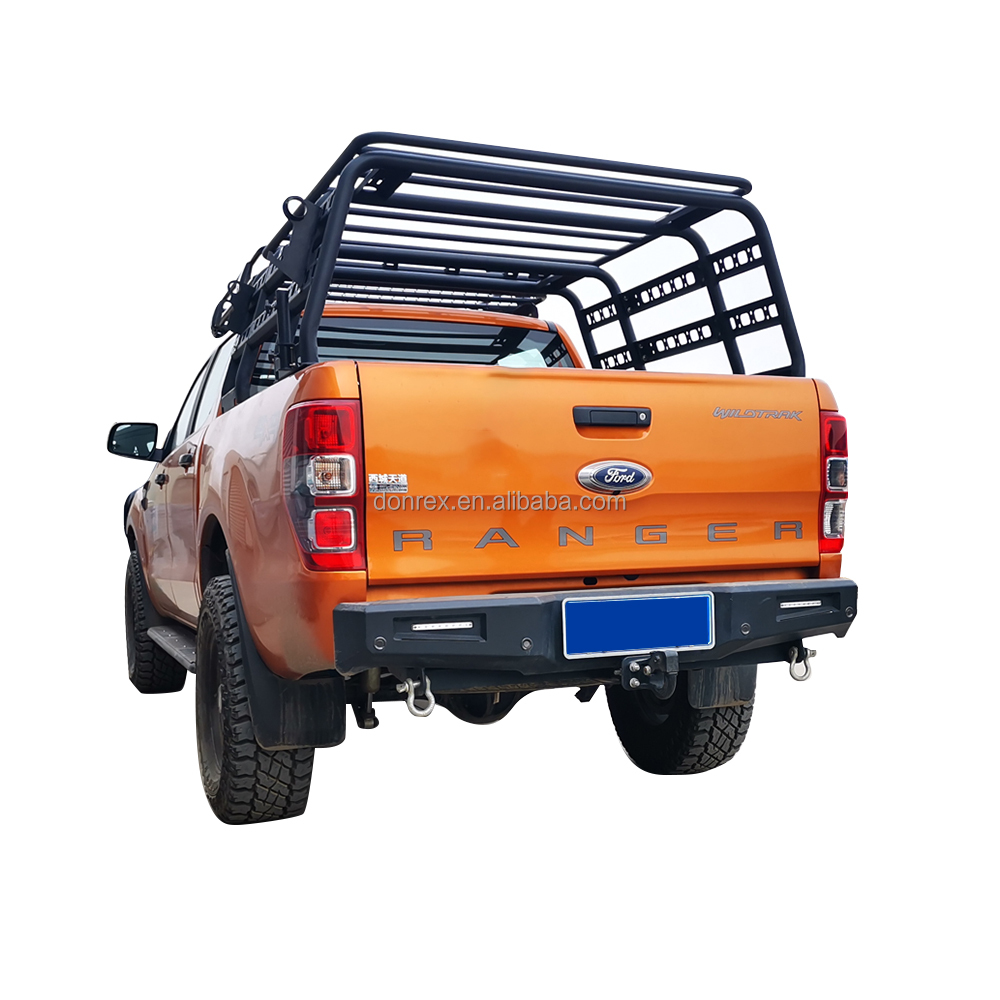 Fit for Ford Ranger Steel Rear Front Car Bumpers for Universal Off Road Accessories