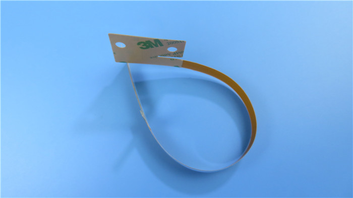 Single Sided Flexible Printed Circuit Soft PCB Built on Polyimide with 3M Tape for Video Surveillance System