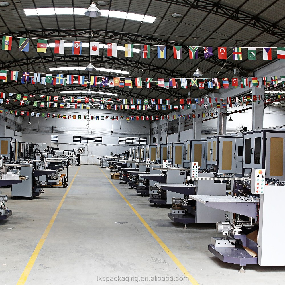 LS-300B Automatic Cardboard Box Making Machine Hardcover Making Machine Packing Box Making Machine
