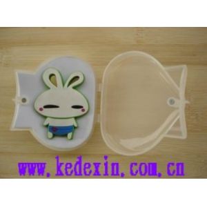 PVC Rabbit High-Capacity 8GB Shockproof OEM USB Flash Drive