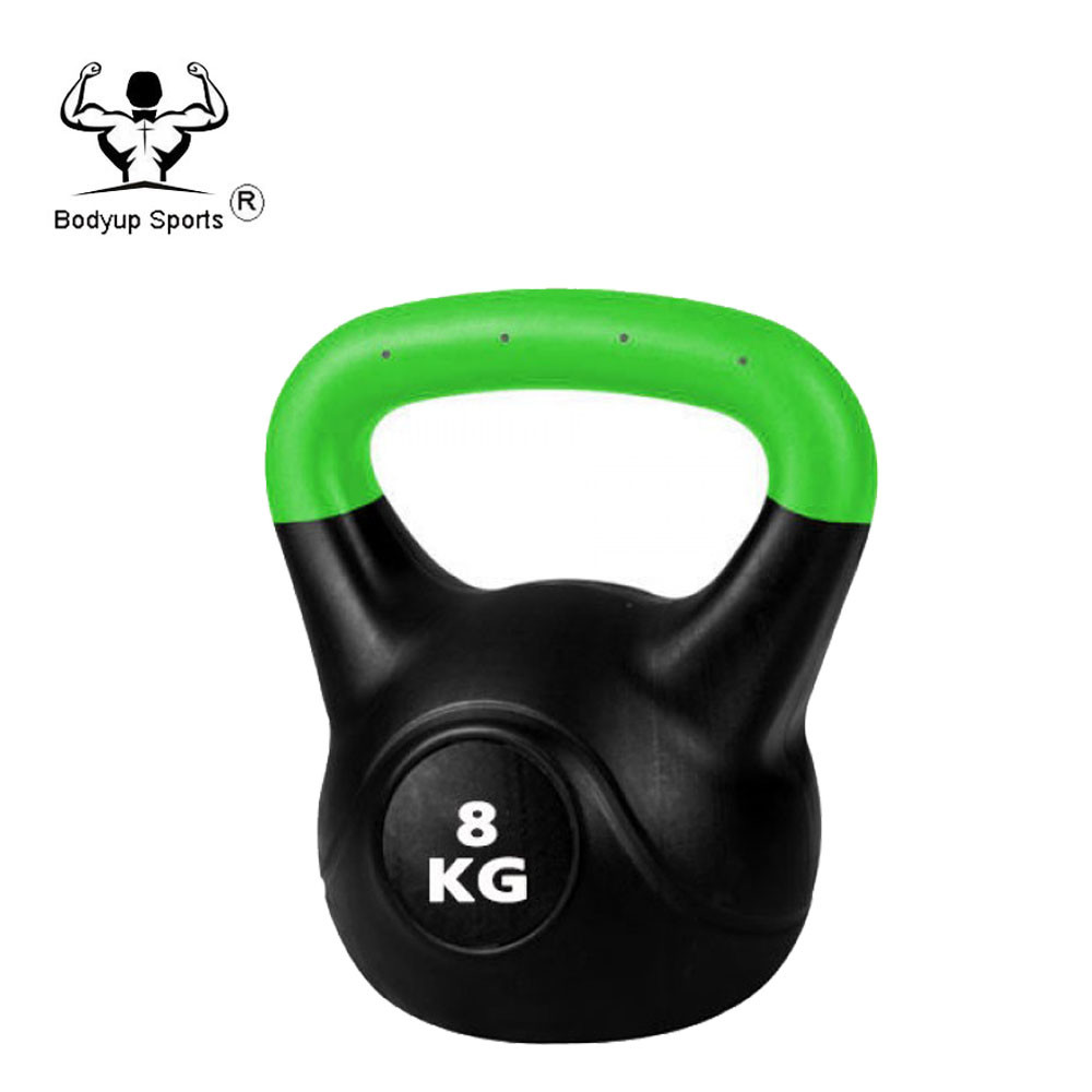 Adjustable Fitness Equipment Kettlebells Plastic Cement Sand Kettlebell