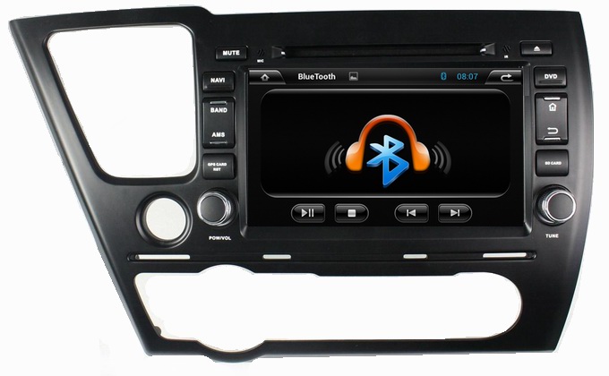 Ouchuangbo Auto GPS Navigation iPod USB 3G Wifi for Honda Civic Saloon 2014 Android 4.2 DVD Player OCB-8040C