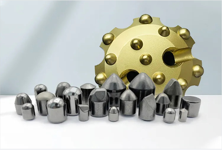 Tungsten carbide Conical button parabolic buttons carbide dome buttons for DTH bits