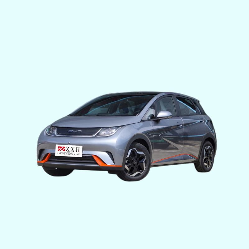The China-made five-door five-seat new-energy hatchback BYD Dolphin has a range of 405 kilometers used car