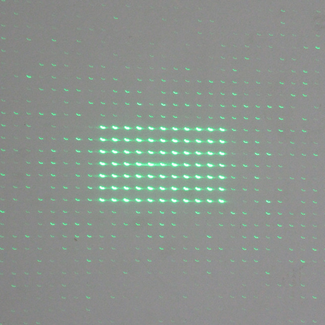 77 Point Fractional Dot Laser Module 50mw 100mw 500mA