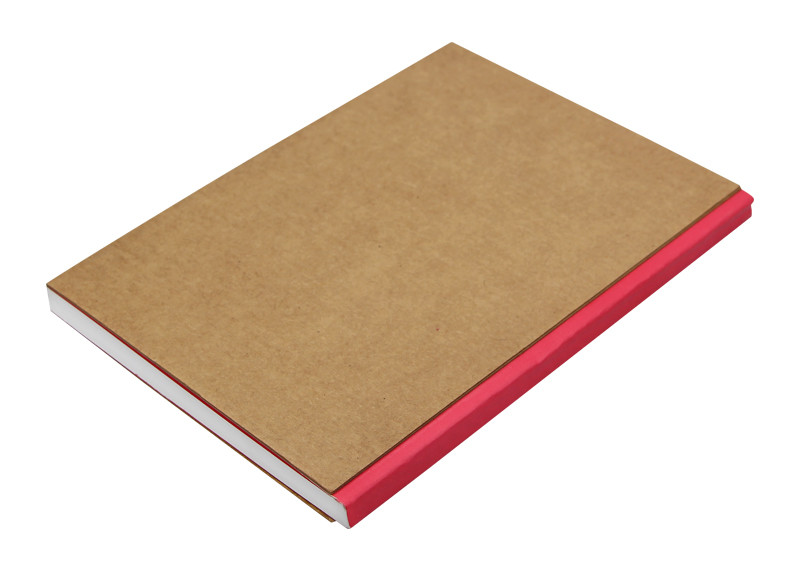 Hardcover Custom Journal Printing Flocking Kraft Paper Sewing Glued Binding