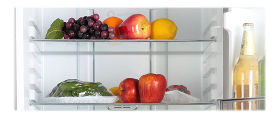 BCD-306 Total no frost double door refrigerator bottom freezer