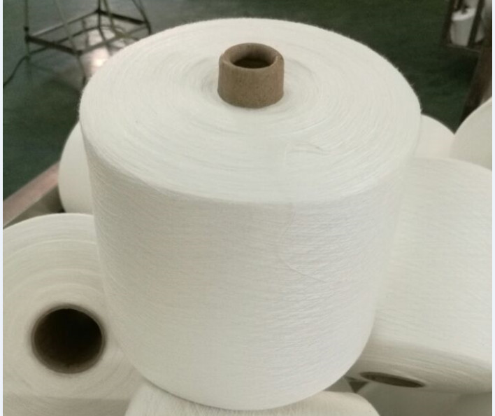 Recycled Spun Polyester yarn with GRS certificate 20S