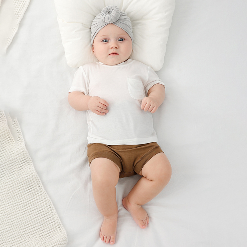 In Stock Summer Baby T-Shirts Outstanding Quality Wholesale Bamboo Spandex Kids Baby t-Shirts