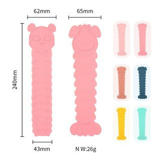 Harmless Washable Silicone Baby Silicone Toys Nontoxic Practical