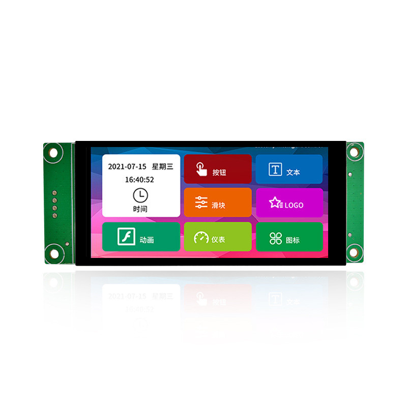 3.4 Inch Uart Tft Display 412*960 Resolution, flash capacity 64~128m bytes, 300c/d