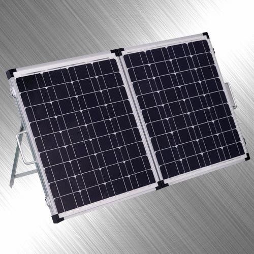 100 W Folding Solar Panels Anti - Reflective With Heavy Duty Padded Easy Carry Bag