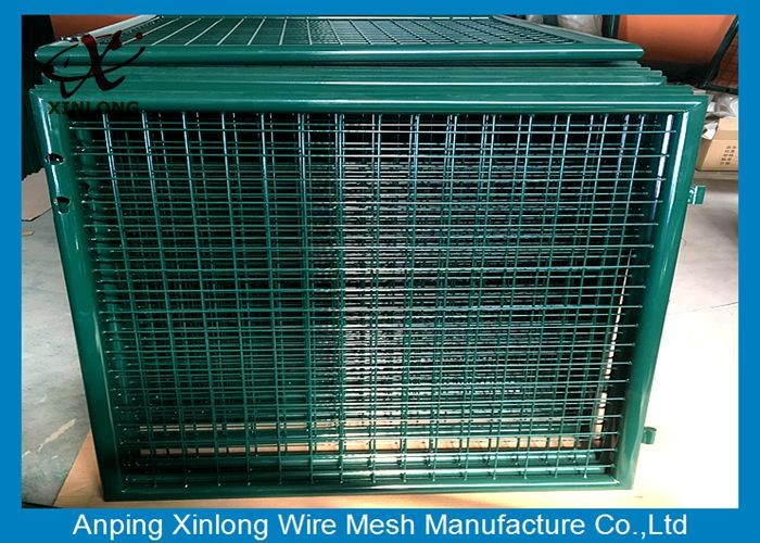 Beautiful Design Welded Fence Gate Iron Wire Material Convenient Installation
