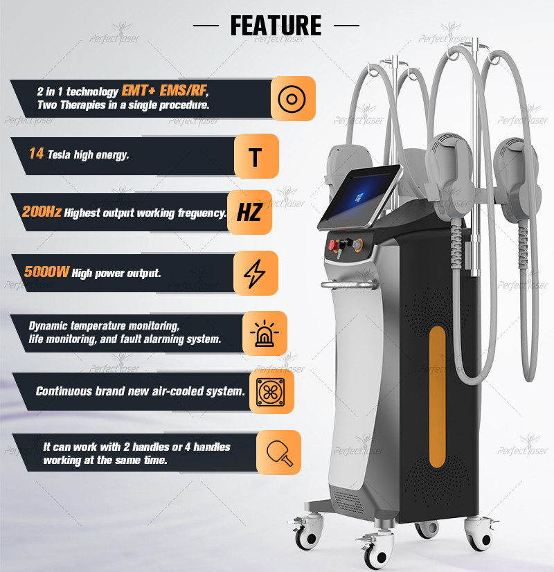 Hiemt Emslim RF EMS Body Slimming Beauty Machine Muscle Building Weight Loss