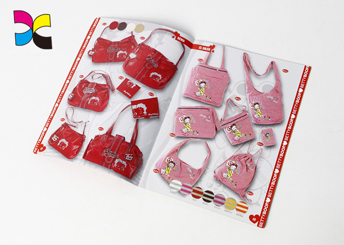 Full Color Red Custom Magazine Printing Subscription For People Perfect Binding