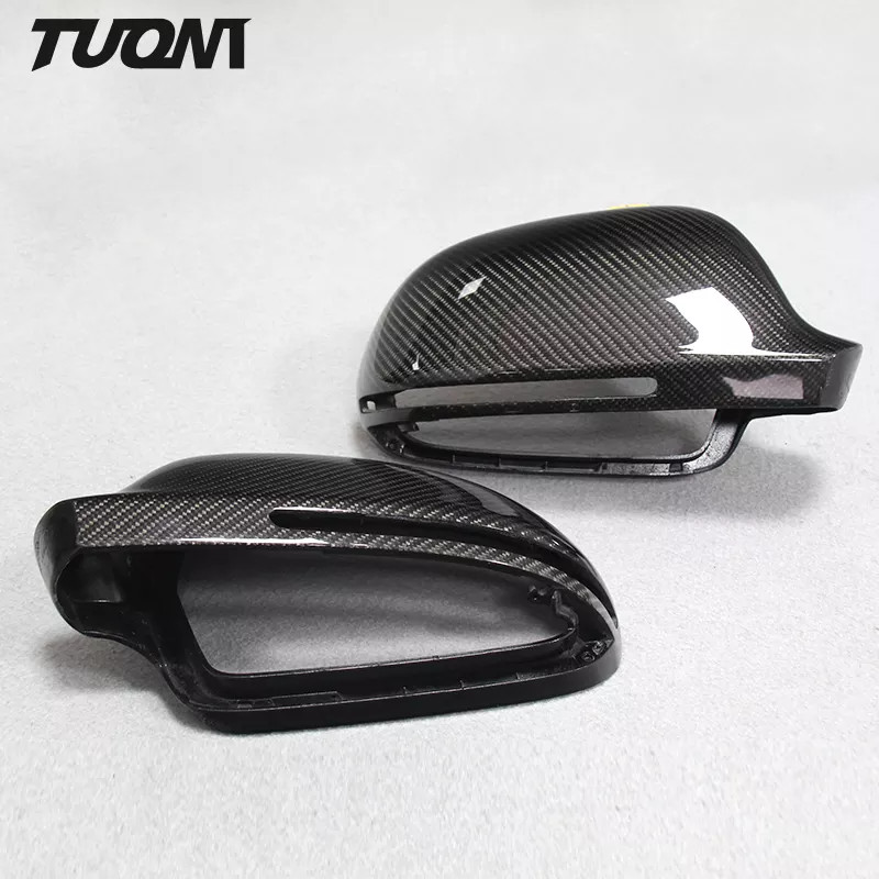Genuine Carbon Fiber Mirror Cover For Audi A3 A4 B8.5 A5 S5 RS5 RS3 RS4