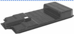 Auto Parts Molding SMC Car Battery Cover Composite Compression Moulding
