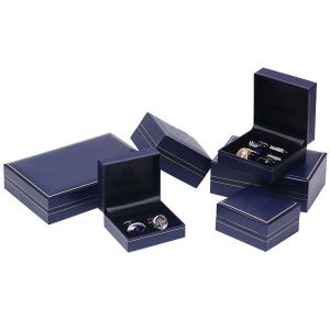 Buy cheap upmarket promotional custom printed PU leather jewellery box from wholesalers