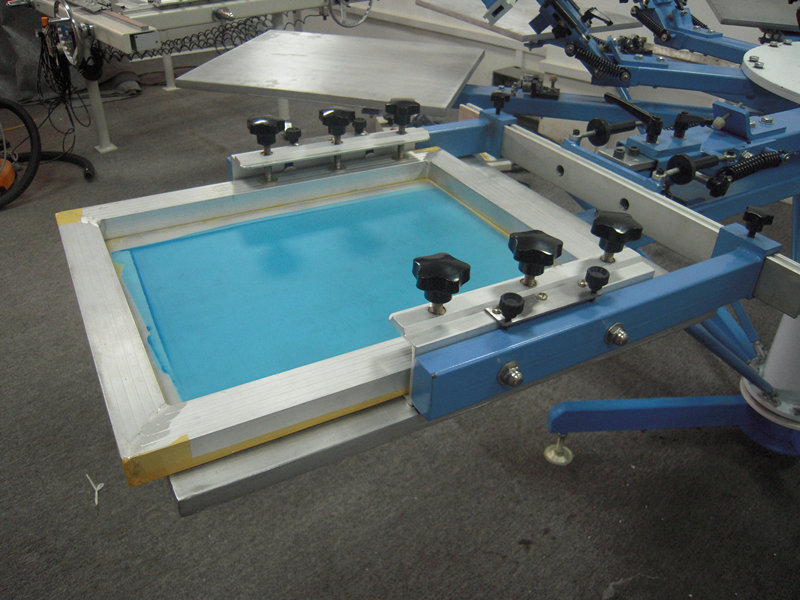 Manual T-Shirt Printing Machine, Textile Screen Printing Machine (Sp-8c8sm)