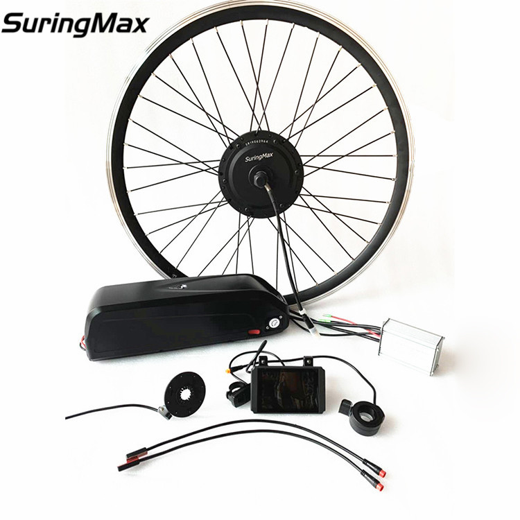 Easy Assembling Ebike Conversion Kit , 48v 350w Electric Hub Motor