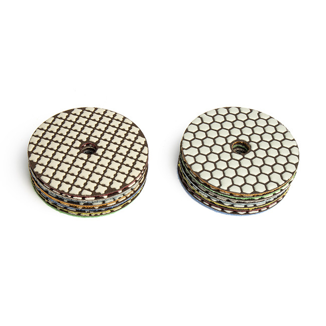 7-Steps diamond hand polishing pads Dry Polishing Pad For Porcelain Tile