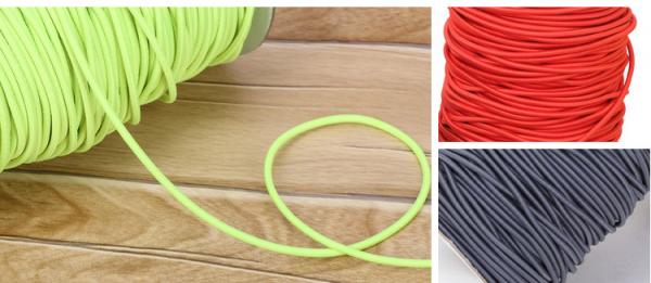 Custom Elasticated String for Hang Tag with High Quality