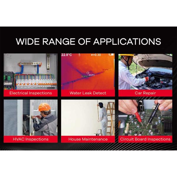 LSJ Handheld Thermal Imaging Camera Industrial Use Infrared USB Thermal Image Equipment LCD Household Thermometer for Machine