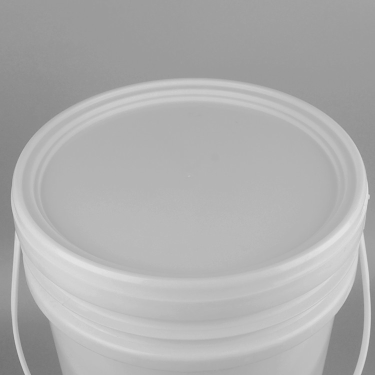 Round 5 Gallon Plastic Buckets 30*27*38cm Chemical Powder Use