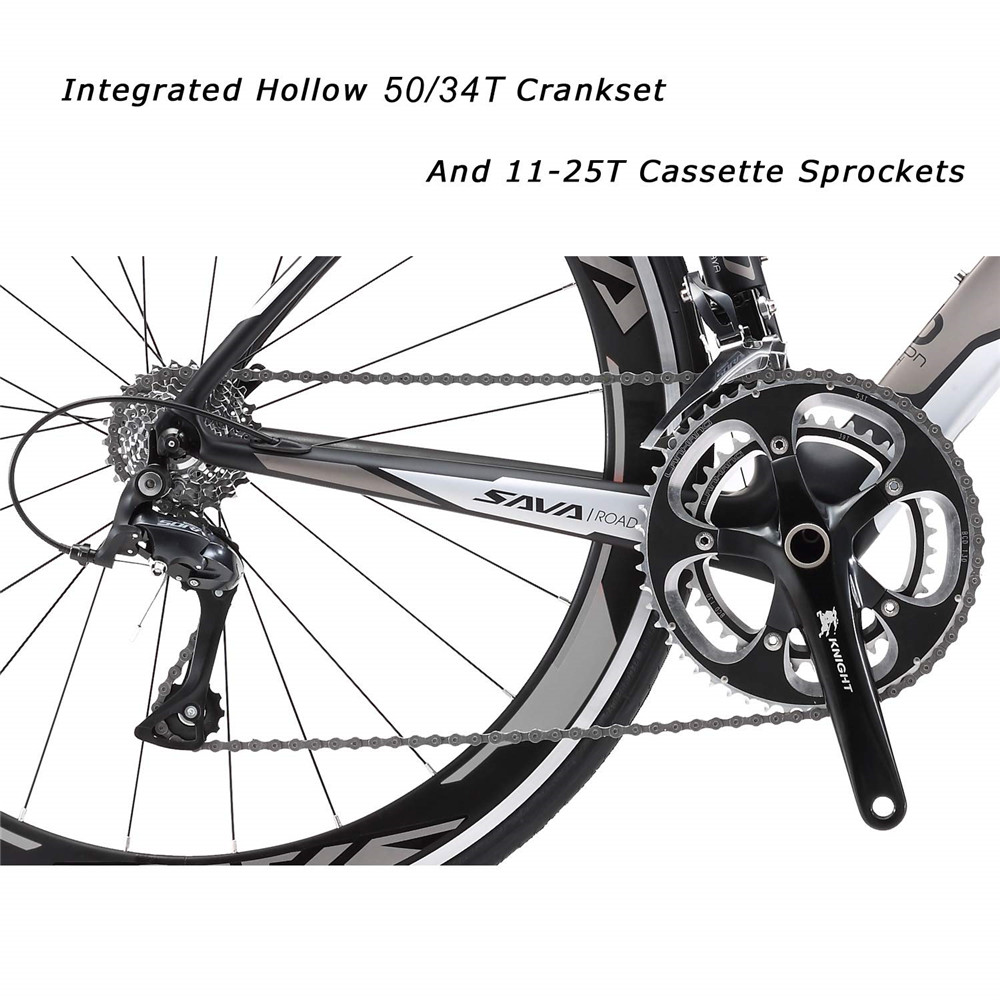 100KG Sava Carbon Fiber Bike , CE Carbon Wheelset 700c Rim Brake