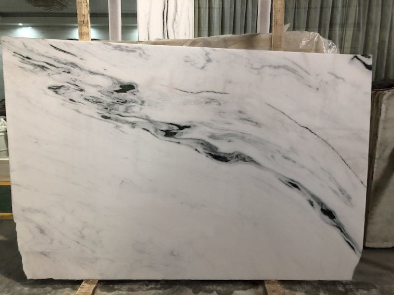 Honed Exotic Thick 3cm 30x120cm Panda White Marble Tile