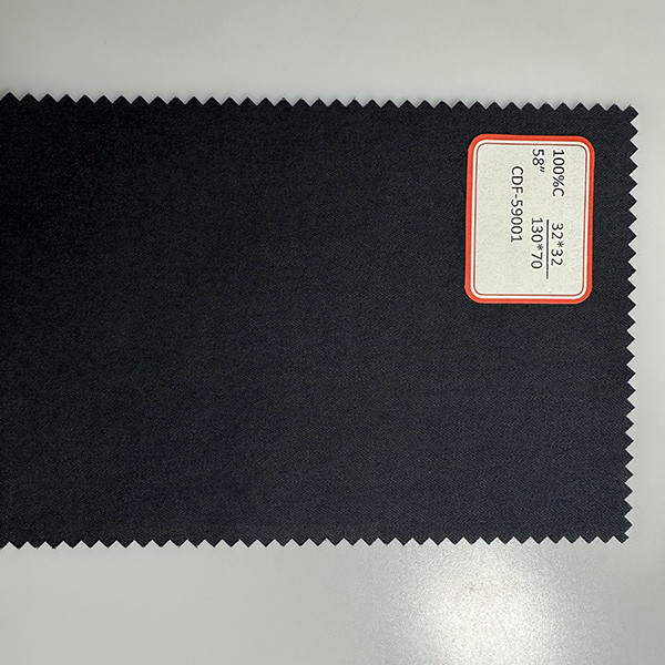 Cotton Flame Retardant Fabric 32S Fire Retardant Cloth 130*70 2/1
