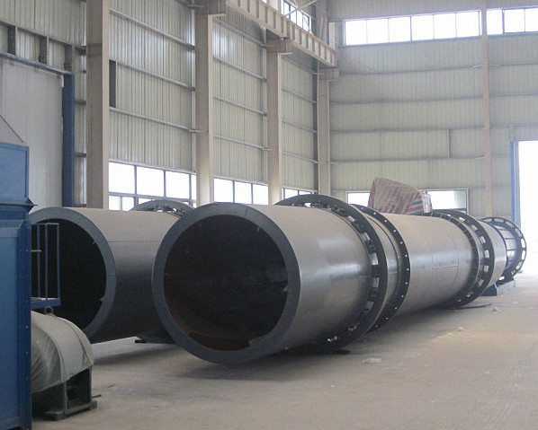 High Temperature Pump Industrial Rotary Dryer , Sewage Sludge Rotary Drying Equipment