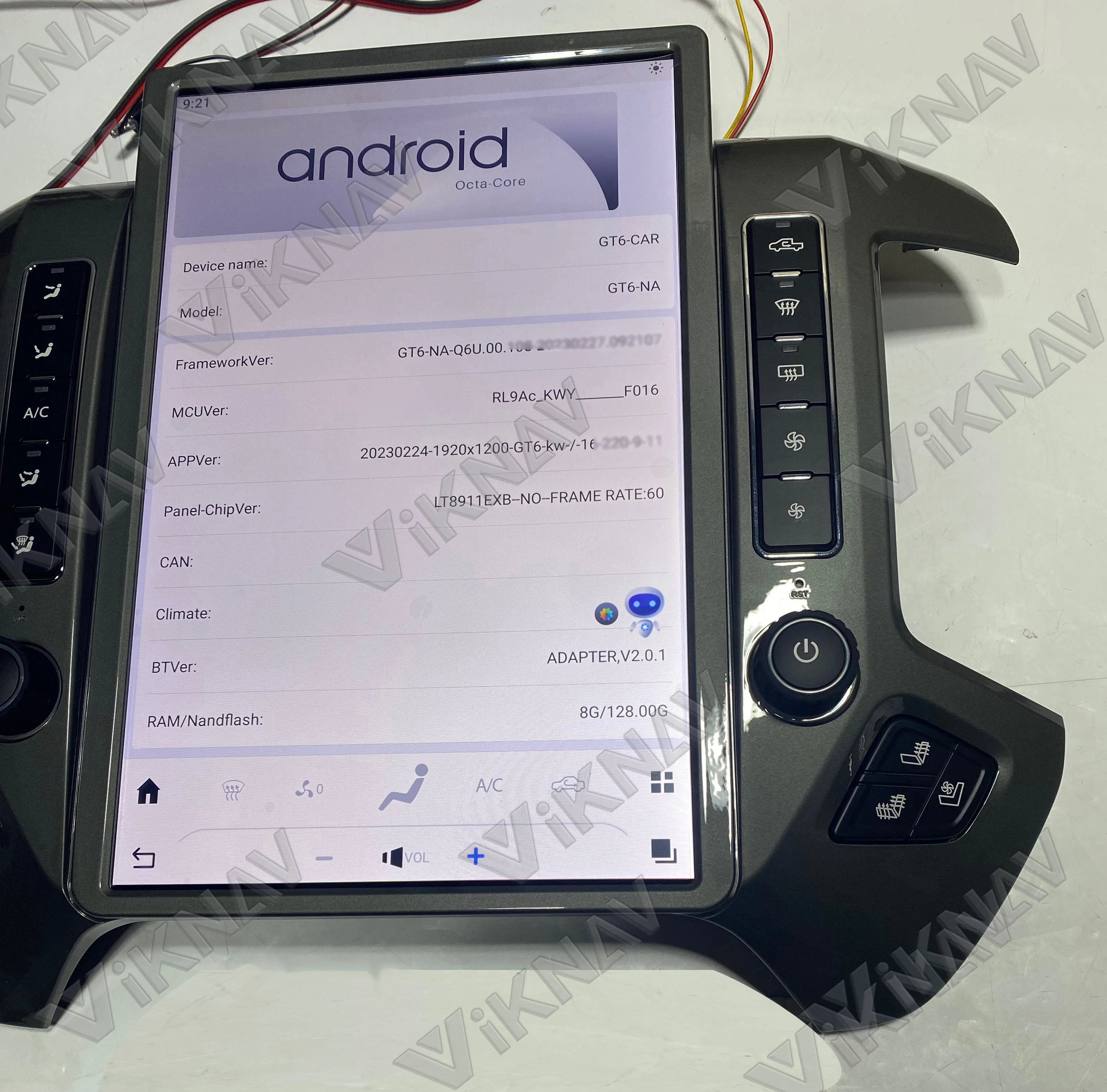 14.4 Inch Android Car Head Unit For 2013-2020 Chevroler Silverado Gmc Sierra Multimeida Player GPS Navigation Carplay