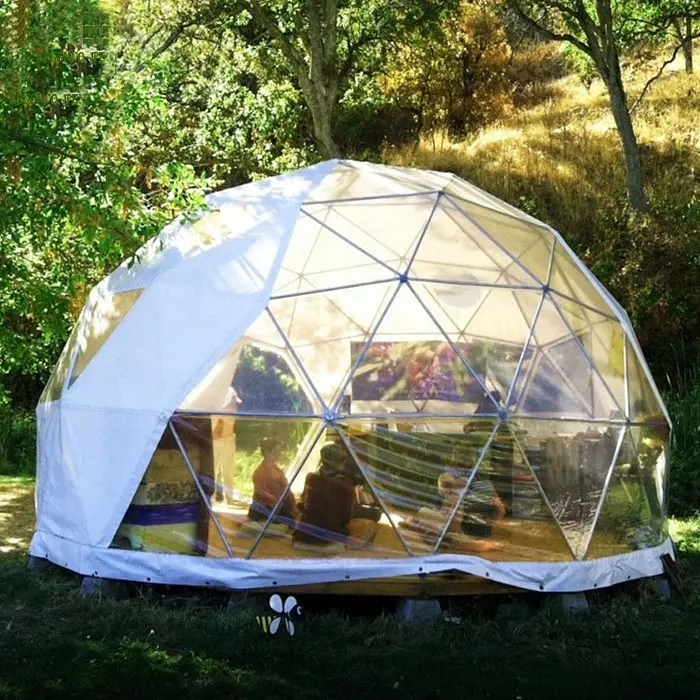 Super Light Inflatable Dome Tent Family Blow Up Cabin Tent Oxford Cloth