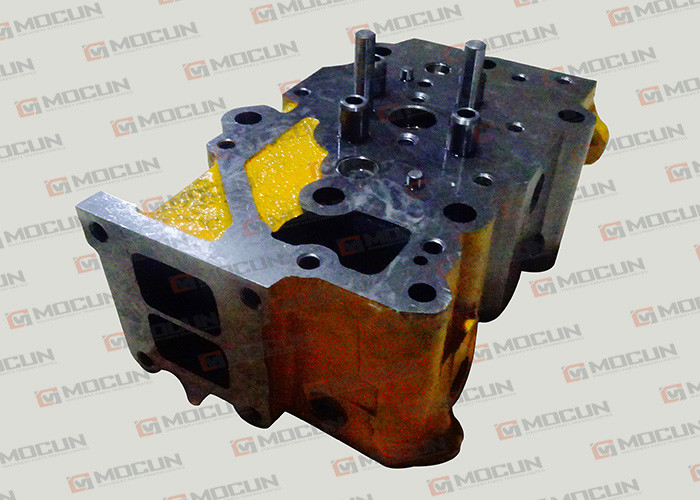 6D125 Diesel Cylinder Head 6151-12-1100 for PC400-6 Excavator / OEM Engine Parts
