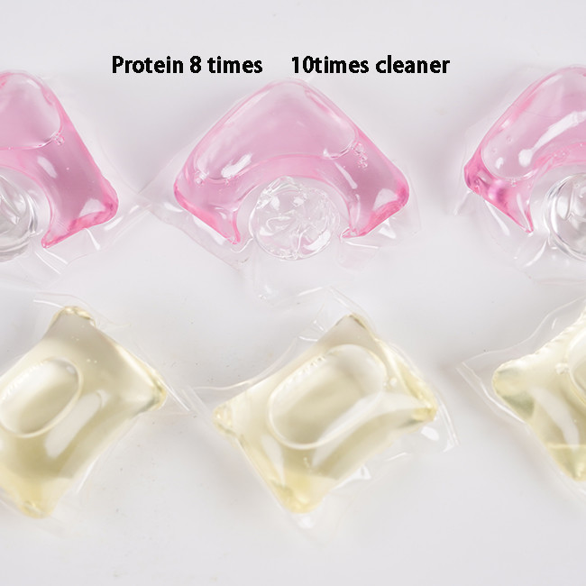 Peach Fragrance Bulk Laundry Capsules Protect Color Retain Fragrance Remove Bacteria And Remove Mites