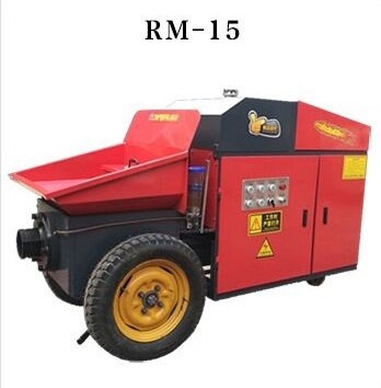 37KW XDEM Concrete Delivery Pump 15Mpa 30 Cubic Meters Drag Pump