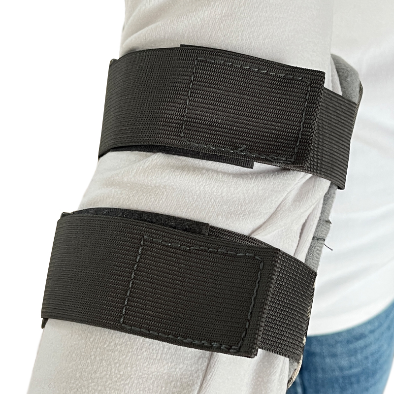 Basic Protection Class Knee and Elbow Pads for Sport Protection in Polyester Cotton