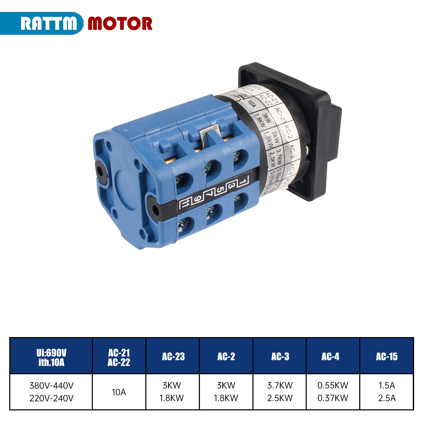 Mini Lathe Accessories Motor Forward Off Reverse Switching Rotary Cam Switches