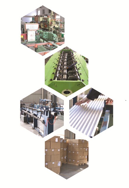 Aluminum/Aluminium Alloy 6063, 3003 Extrusion Various Size Profile Tube