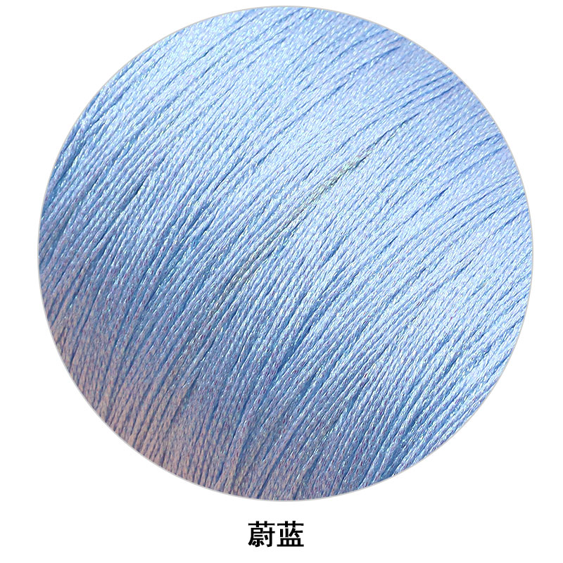 500m Polyester Magic Wax Thread 10 Vibrant Colors for Hand Knitting Boho Accessories
