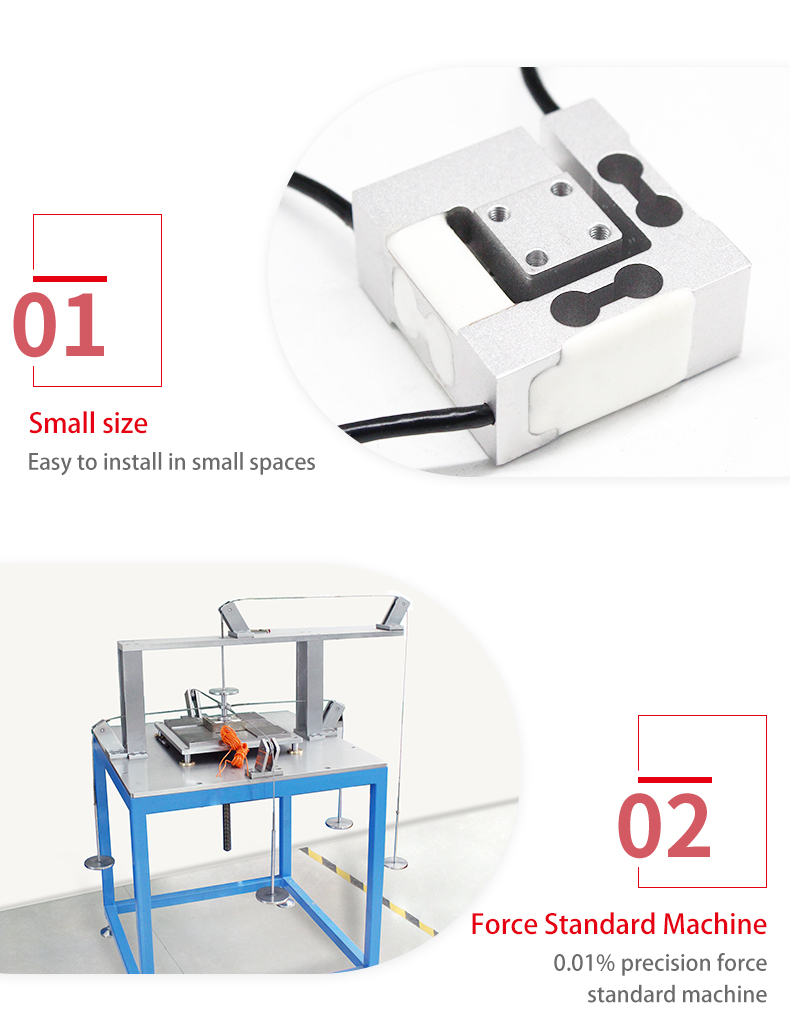 laboratory 6 six-axis sensors  Multi-axis force sensor 2 Multi 3 Three Axis 3d load cell Pressure Sensor 500N 1000Nm
