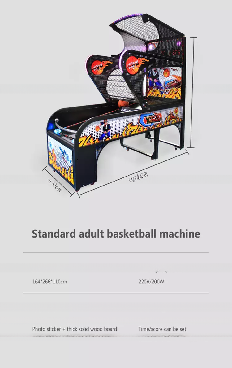 Dreamland Coin Operated Electronic Basketball Game Machine Street Basketball Machine